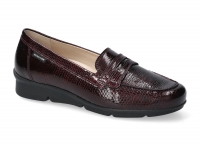 chaussure mephisto mocassins diva bordeaux